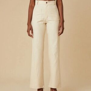 Savannah morrow Camden silk pant size two pocket front size XXS